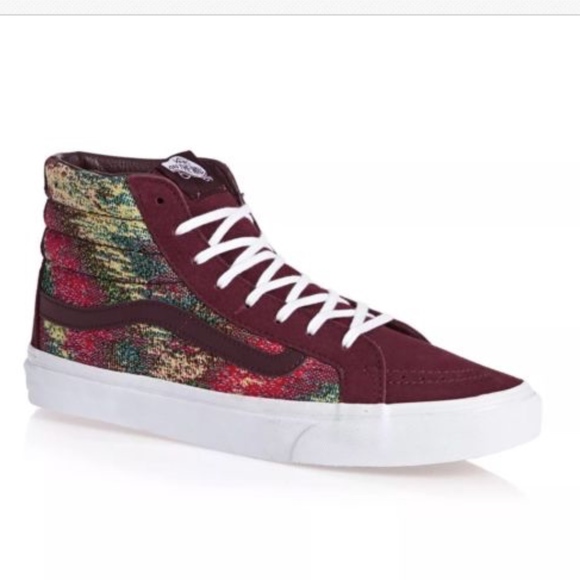 Vans SK8 Hi Slim maron Vans SK8 Hi Slim maron
